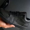 کتانی نایک ایرجردن ۱ بدون ساق تمام مشکی Nike air jordan 1 low black