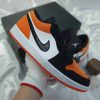 کتانی نایک ایر جردن ۱ نارنجی بدون ساق Nike air jordan 1 low orange