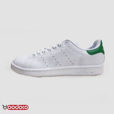 کتانی آدیداس استن اسمیت سفید سبز Adidas stan Smith white green