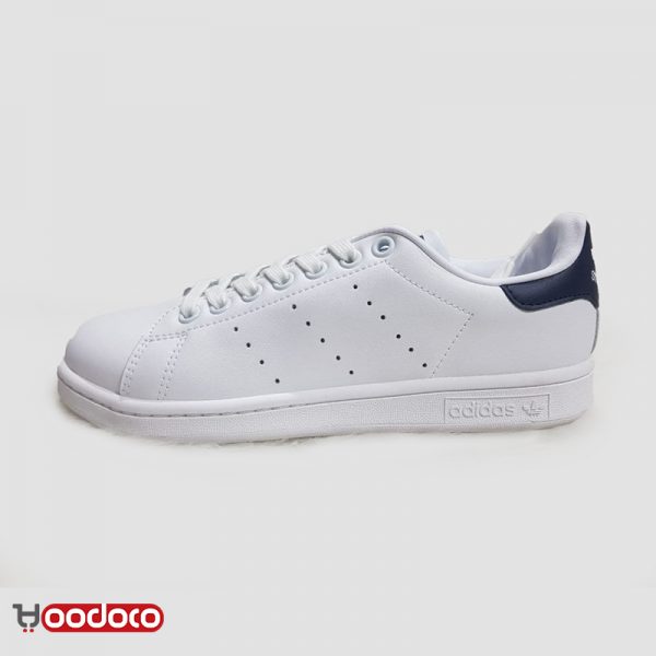 کتانی آدیداس استن اسمیت سفید سورمه ای Adidas stan Smith white navy