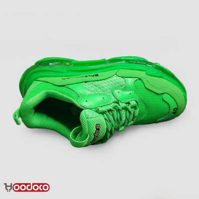 کتانی بالنسیاگا تریپل اس سبز Balenciaga triple s green