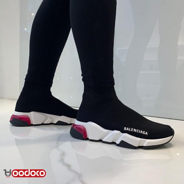 کتانی بالنسیاگا جورابی اسپید ترینر ایر قرمز Balenciaga sock speed trainer red air