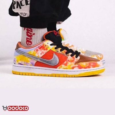 کتانی نایک اس بی دانک بدون ساق استریت هکر Nike sb dunk low street hawker