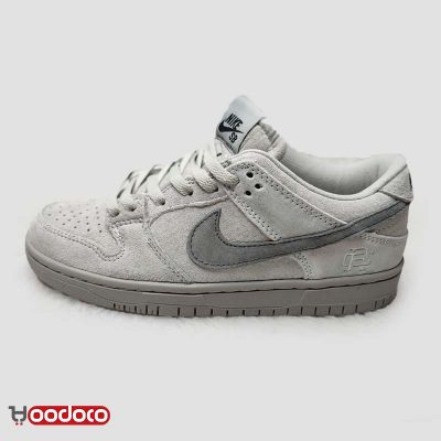 کتانی نایک اس بی دانک بدون ساق ریگنینگ چمپ طوسی Nike sb dunk low reigning champ grey