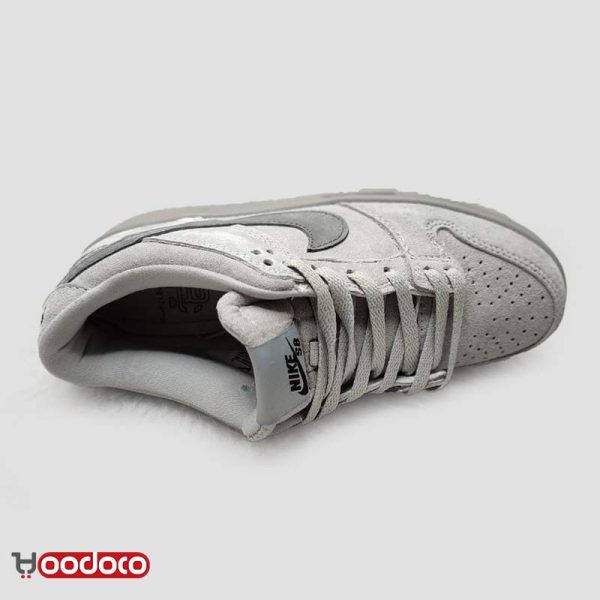 کتانی نایک اس بی دانک بدون ساق ریگنینگ چمپ طوسی Nike sb dunk low reigning champ grey