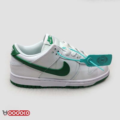 کتانی نایک اس بی دانک بدون ساق سبز لوگو Nike sb dunk low logo green