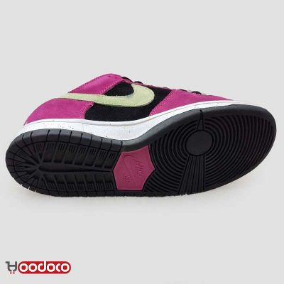 کتانی نایک اس بی دانک بدون ساق پلام ارغوانی Nike sb dunk low plum magenta