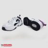 کتانی نایک ام۲کا تکنو سفید مشکی بنفش Nike m2k tekno black white purple