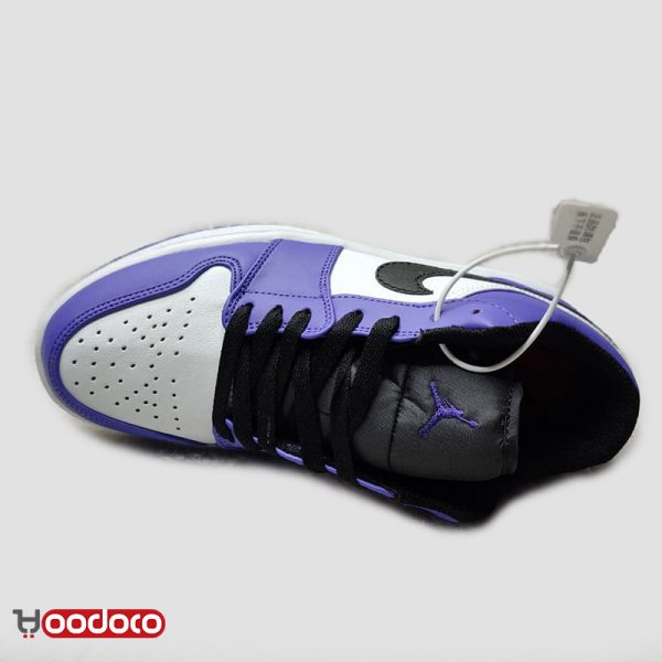کتانی نایک ایر جردن ۱ بدون ساق کورت بنفش Nike air jordan 1 low court purple