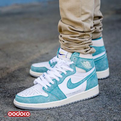 کتانی نایک ایر جردن ۱ توربو سبز Nike air jordan 1 high turbo green