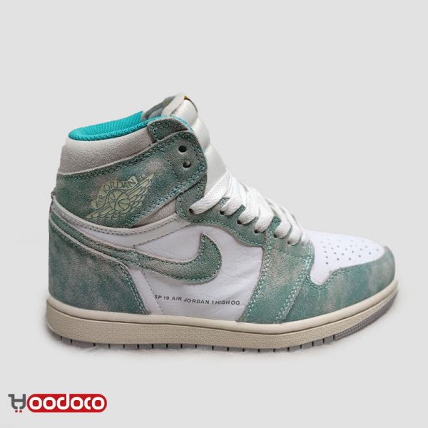 کتانی نایک ایر جردن ۱ توربو سبز Nike air jordan 1 high turbo green