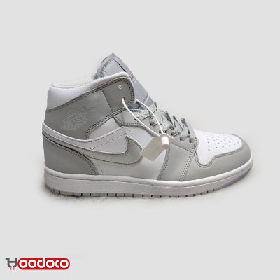 کتانی نایک ایر جردن ۱ کامو طوسی Nike air jordan 1 mid camo grey