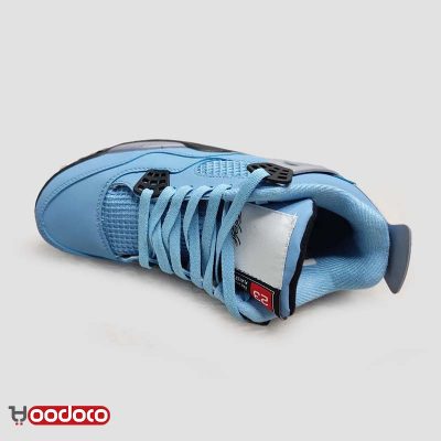 کتانی نایک ایر جردن ۴ یونیورسیتی آبی Nike air jordan 4 university blue