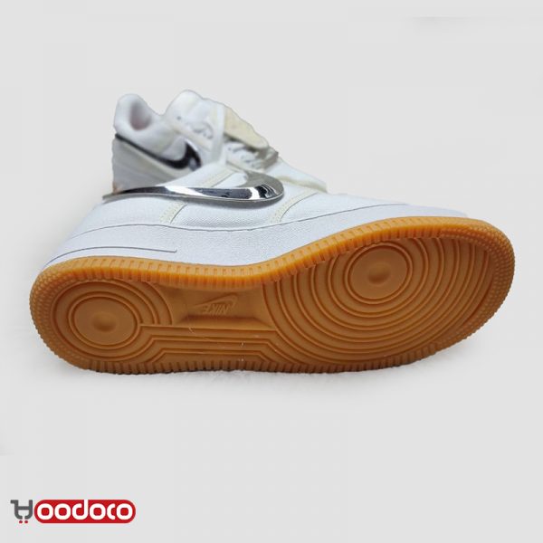 کتانی نایک ایر فورس ۱ تراویس اسکات سفید Nike air force 1 travis Scott cactus Jack white