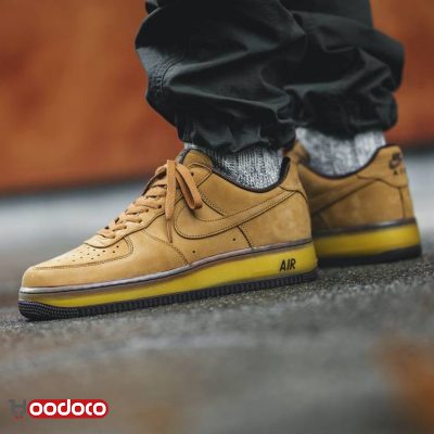 کتانی نایک ایر فورس ۱ ویت موکا Nike air force 1 wheat mocha