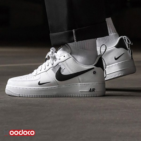 کتانی نایک ایر فورس ۱ یوتیلیتی سفید Nike air force 1 utility white