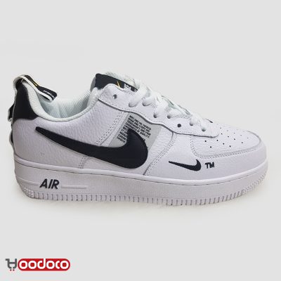 کتانی نایک ایر فورس ۱ یوتیلیتی سفید Nike air force 1 utility white