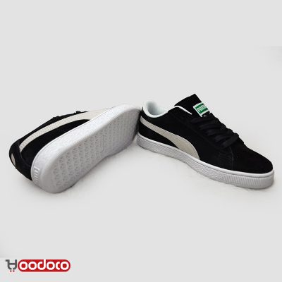 کفش پوما کلاسیک سوئد مشکی Puma classic suede black