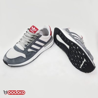 کفش آدیداس زد-ایکس 500 طوسی Adidas zx 500 gray