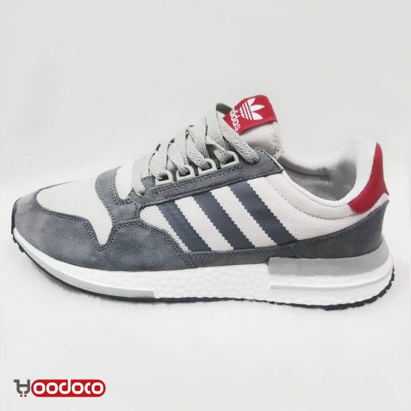 کفش آدیداس زد-ایکس 500 طوسی Adidas zx 500 gray