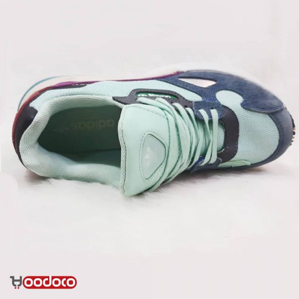 کفش آدیداس فالکون سبز آبی Adidas falcon green blue