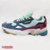 کفش آدیداس فالکون سبز آبی Adidas falcon green blue