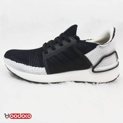 کفش آدیداس اولترا بوست 19 مشکی سفید Adidas ultra boost 19 black and white