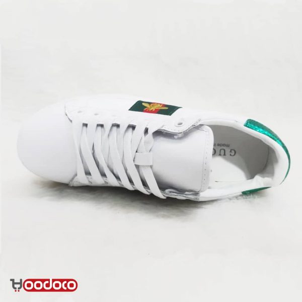 کفش گوچی زنبوری سفید Gucci bee white