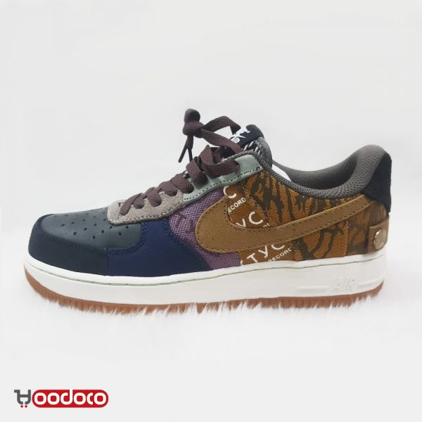 کتونی نایک ایر فورس 1 تراویس اسکات کاکتوس جک Nike air force 1 Travis Scott cactus jack