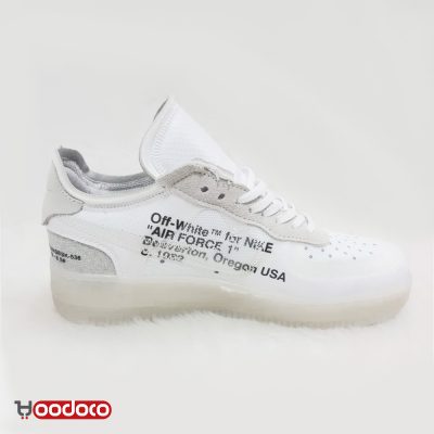 نایک ایر فورس آف وایت سفید Nike air force off white white