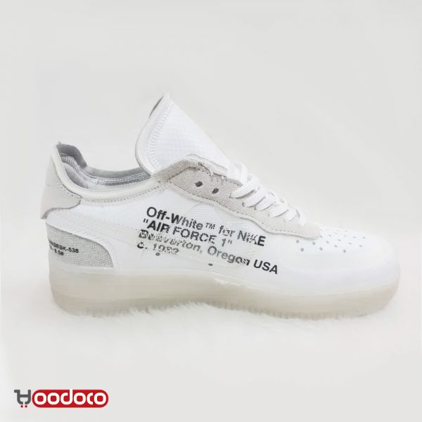 نایک ایر فورس آف وایت سفید Nike air force off white white