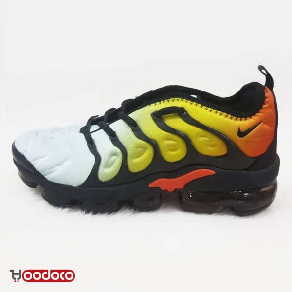 نایک واپرمکس پلاس نارنجی آبی Nike VaporMax Plus Orange Blue