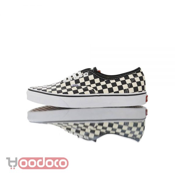 کفش ونس کلاسیک شطرنجی مشکی و سفید vans authentic checker black and white