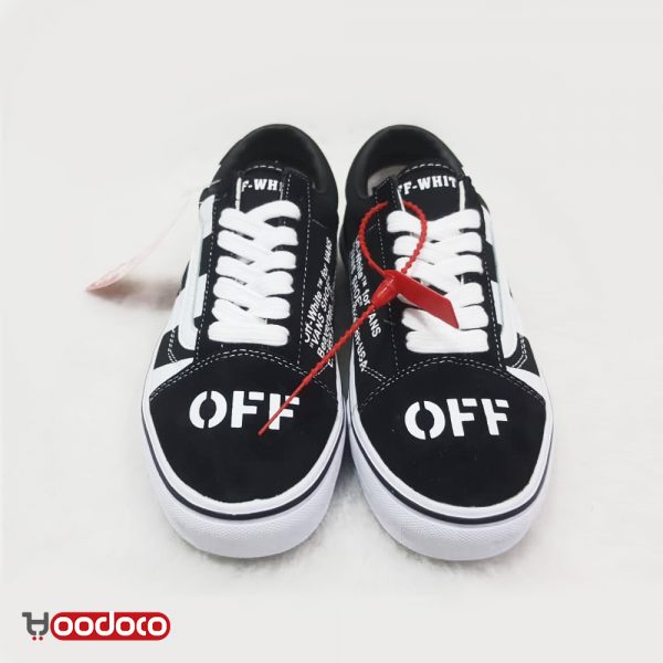 ونس آف وایت مشکی Vans Old Skool off white black