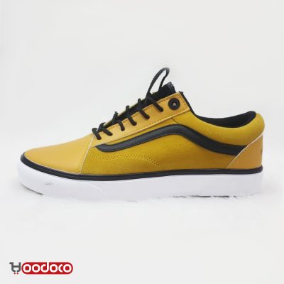 کفش ونس او لداسکول نورث فیس زرد Vans Old Skool the north face yellow