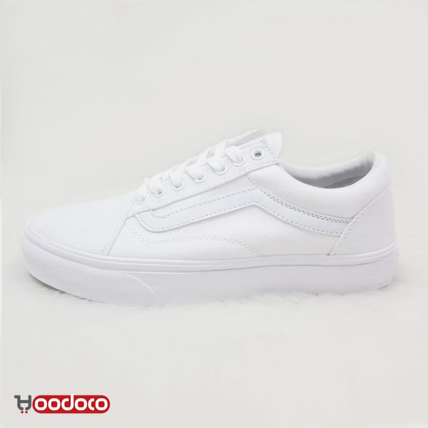 کفش ونس اولد اسکول سفید Vans Old Skool white