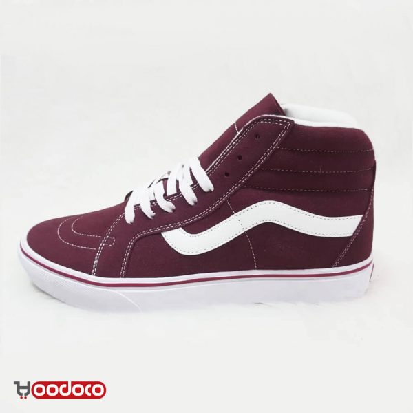 کفش ونس ساقدار زرشکی Vans sk8 maroon