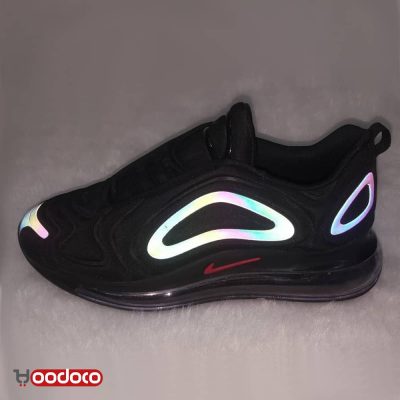 مشخصات، قیمت و خرید کفش نایک ایرمکس 720 مشکی شب نما Nike Air Max 270 black light