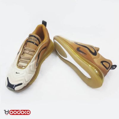 نایک ایرمکس 720 طلایی قهوه ای Nike Air Max 720 gold brown