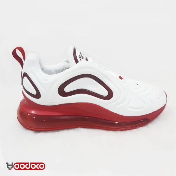 کفش نایک ایرمکس ۷۲۰ سفید قرمز Nike airmax 720 white red