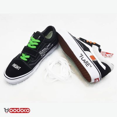 کفش ونس اولد اسکول آف وایت سول اند فلار vans Old Skool off-white soul & flare