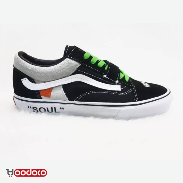 کفش ونس اولد اسکول آف وایت سول اند فلار vans Old Skool off-white soul & flare