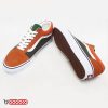 کفش ونس اولد اسکول نارنجی سبز Vans Old Skool orange green