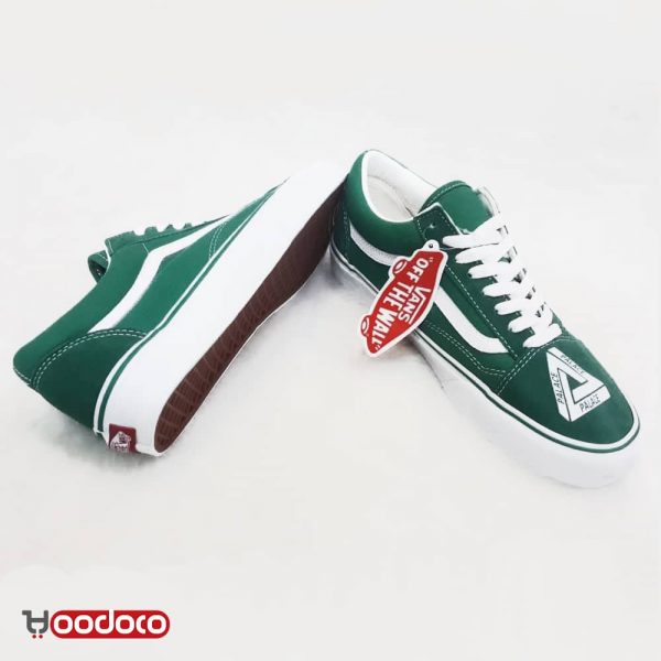 کفش ونس اولد اسکول پالاس سبز Vans Old Skool palace green