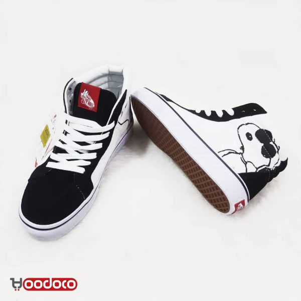 کفش ونس ساقدار اسنوپی Vans sk8 Peanuts Snoopy