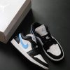 بزودی! ( پیش خرید از طریق واتساپ یا تلگرام 09178830512 ) Nike air jordan 1 low black university blue white