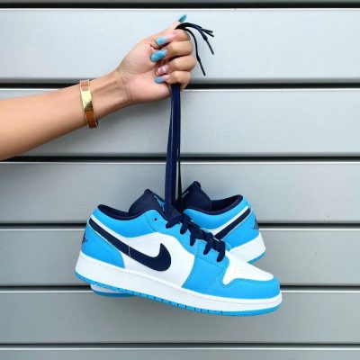 بزودی! ( پیش خرید از طریق واتساپ یا تلگرام 09178830512 ) Nike air jordan 1 low UNC