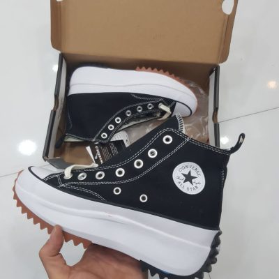 کتانی کانورس استارهایک مشکی Converse run star hike black