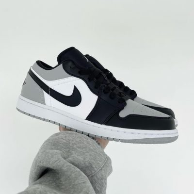 بزودی! ( پیش خرید از طریق واتساپ یا تلگرام 09178830512 ) Nike jordan 1 low shadow grey toe