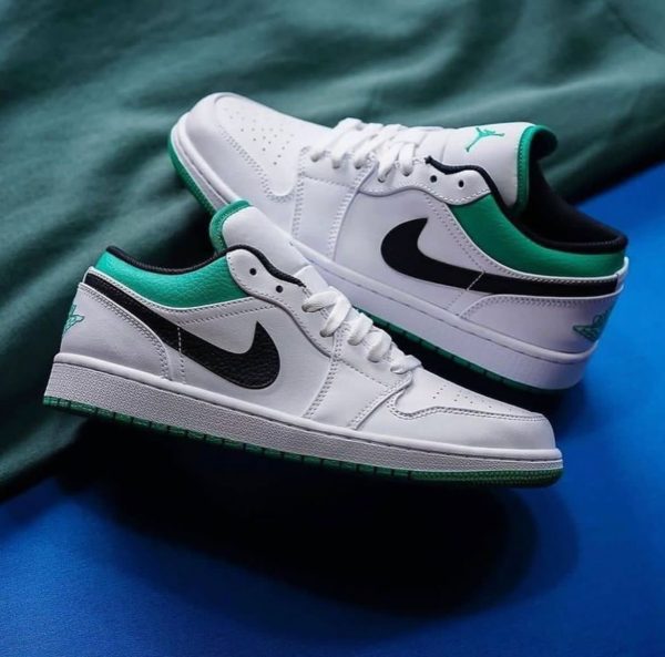 نایک سبز لاکی لاو Nike air jordan 1 low green